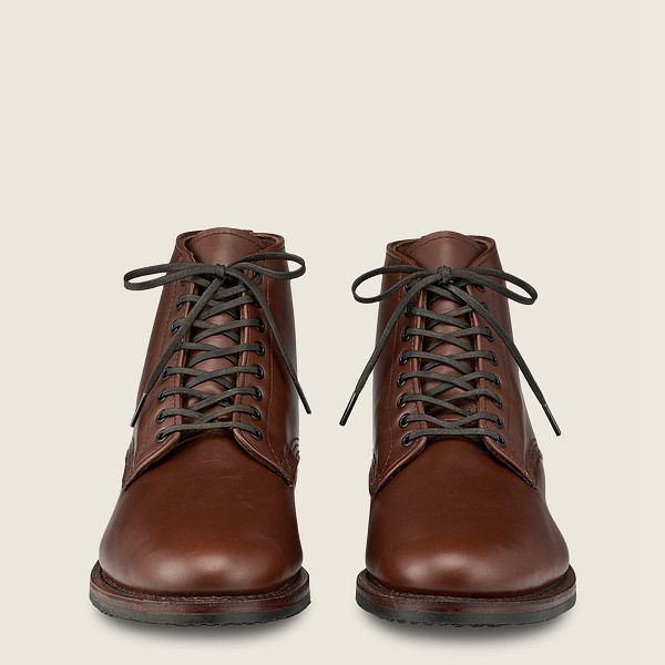 Heritage Støvler Herre - Red Wing Williston - 6-Inch Featherstone Læder - Mørkebrune - OFUYZM-150